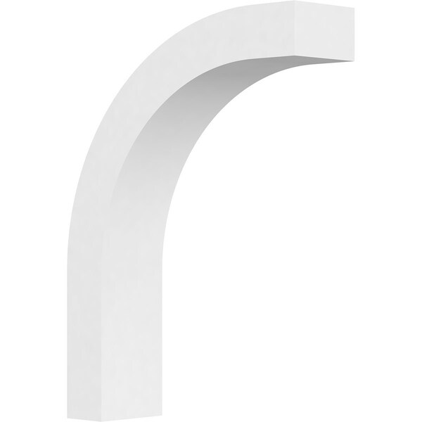 Ekena Millwork 3"W x 12"D x 16"H Standard Heritage Architectural Grade PVC Knee Brace BRCP03X12X16HTG - main